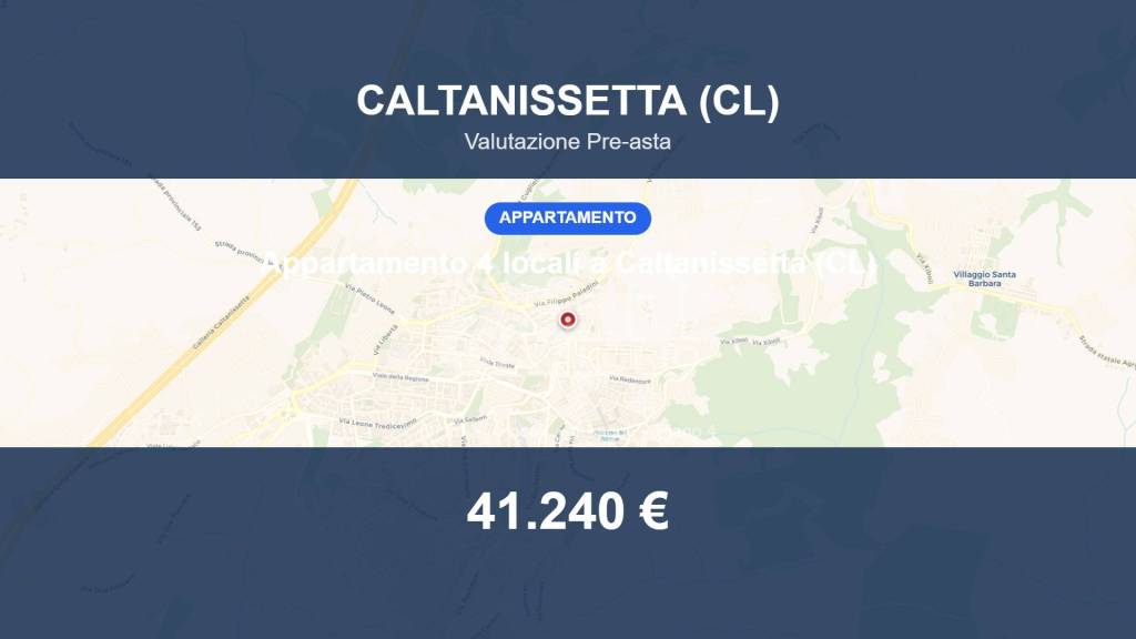 appartamento in vendita a Caltanissetta