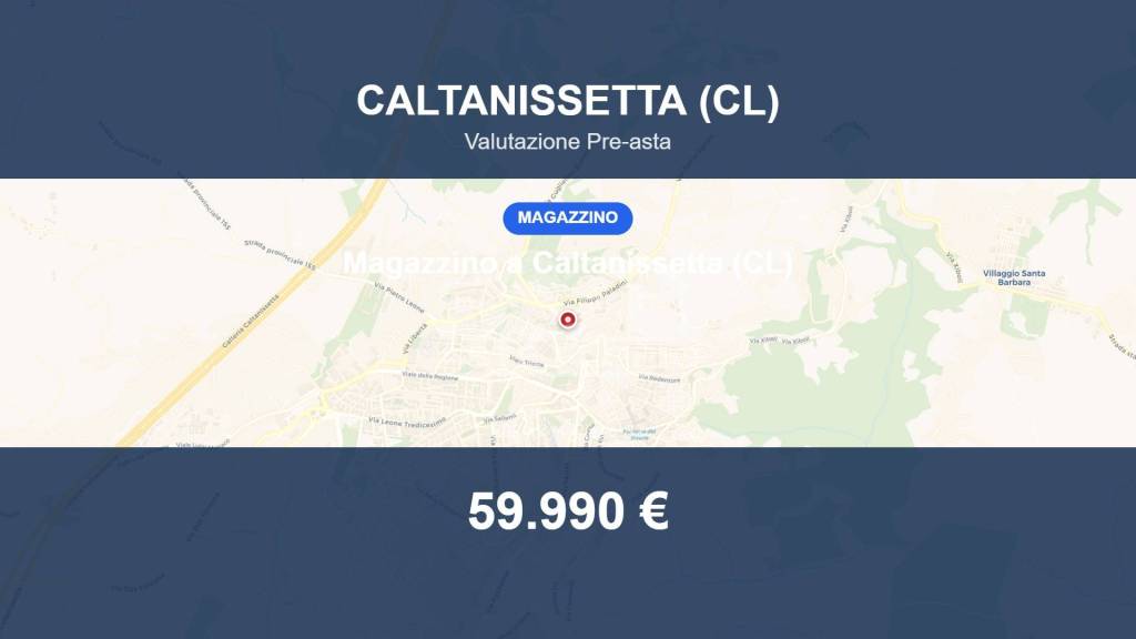 locale commerciale in vendita a Caltanissetta