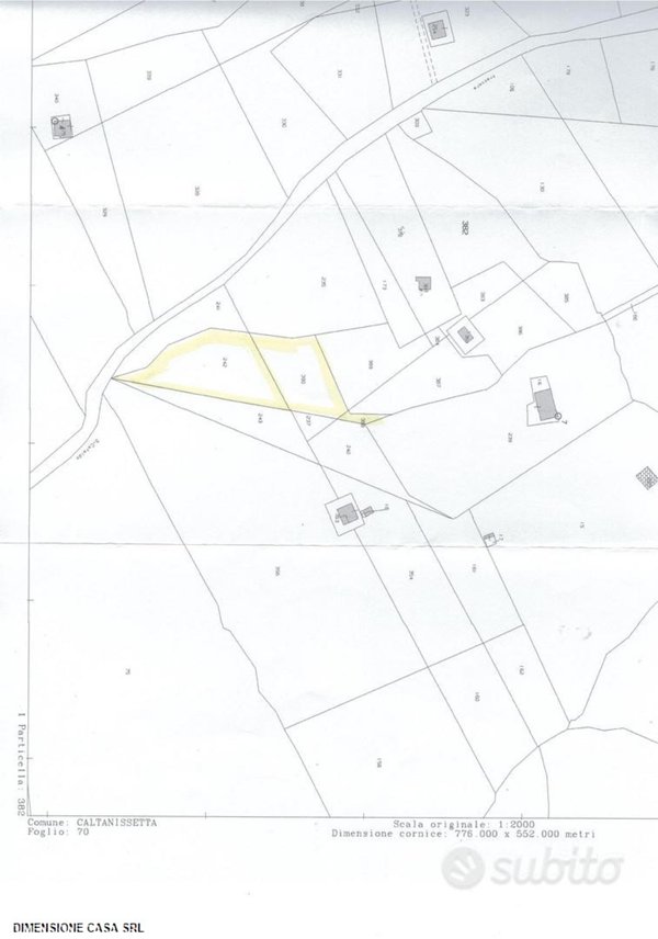 terreno agricolo in vendita a Caltanissetta in zona Borgo Petilia