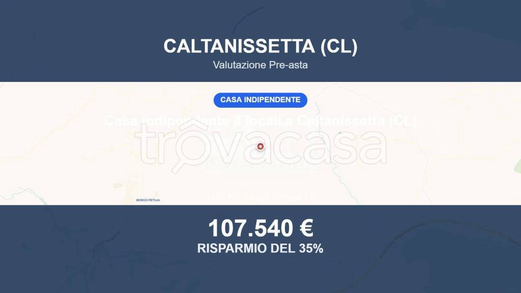 casa indipendente in vendita a Caltanissetta in zona Borgo Petilia