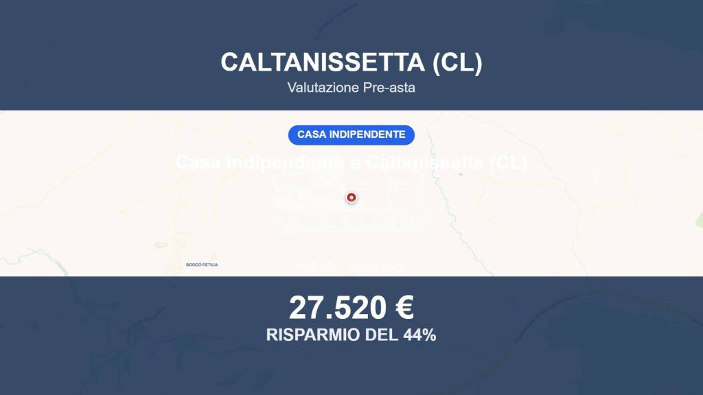 casa indipendente in vendita a Caltanissetta in zona Borgo Petilia
