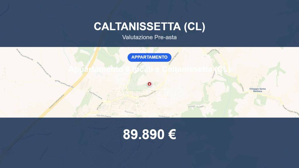 appartamento in vendita a Caltanissetta