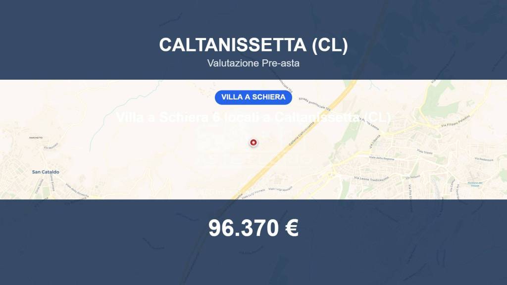 casa indipendente in vendita a Caltanissetta in zona Borgo Petilia