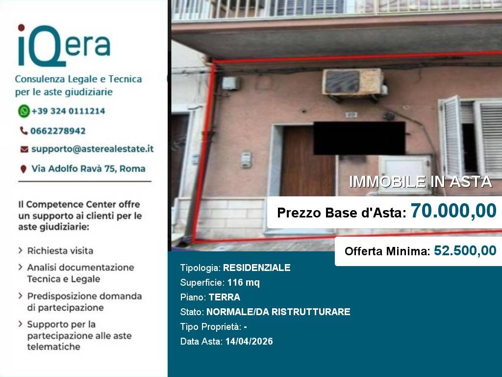 appartamento in vendita a Gela