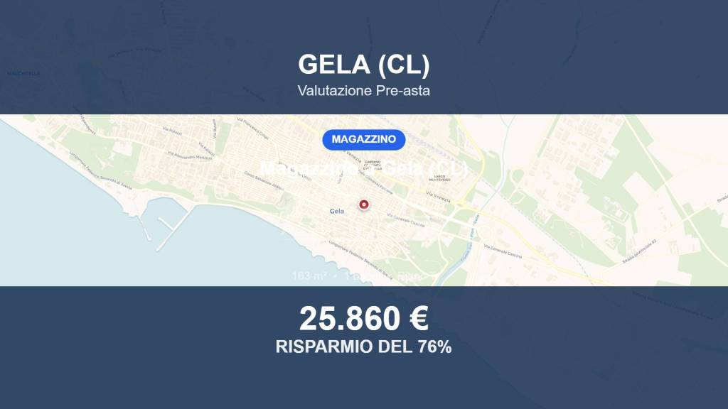 locale commerciale in vendita a Gela in zona Centro Storico