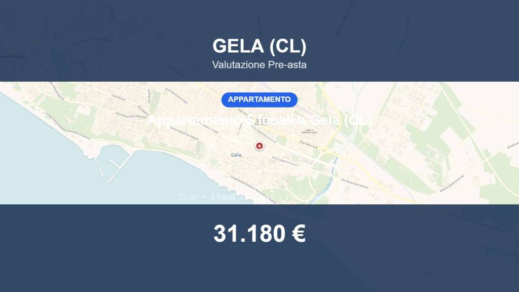 appartamento in vendita a Gela