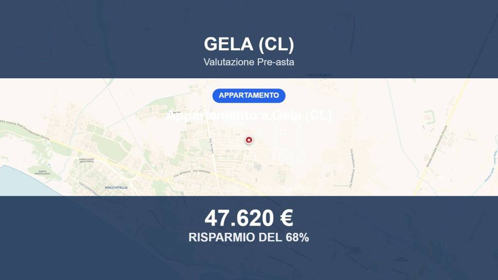 appartamento in vendita a Gela