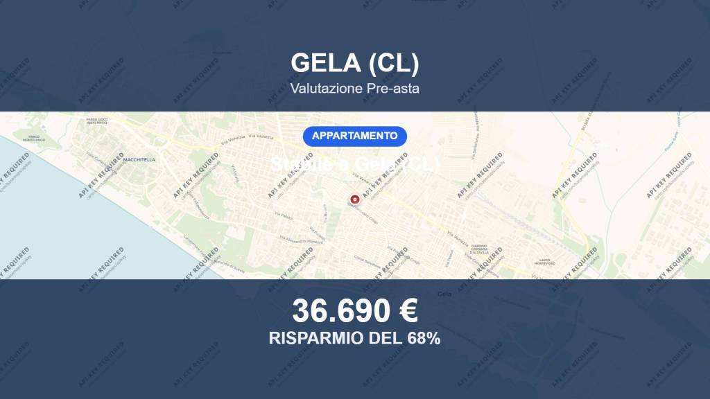 appartamento in vendita a Gela