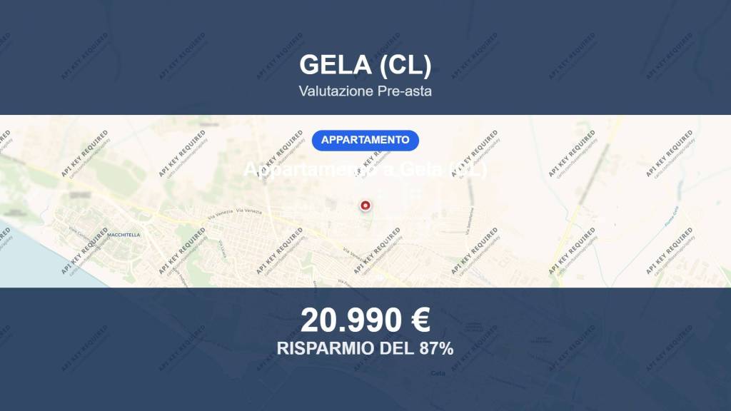 appartamento in vendita a Gela