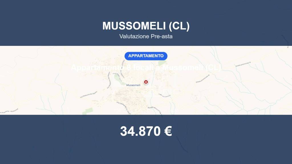 appartamento in vendita a Mussomeli