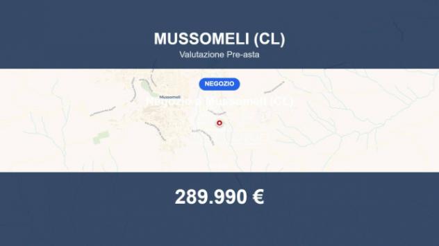 negozio in vendita a Mussomeli