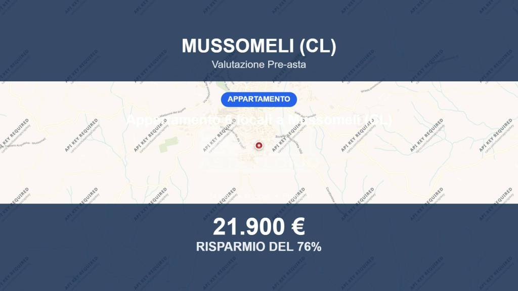 appartamento in vendita a Mussomeli