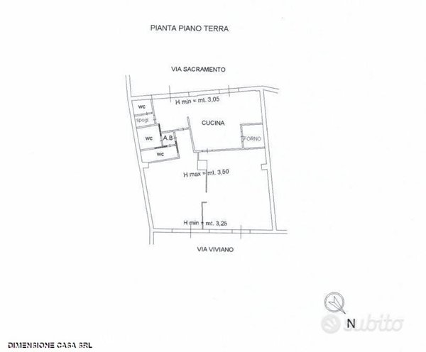 casa indipendente in vendita a San Cataldo