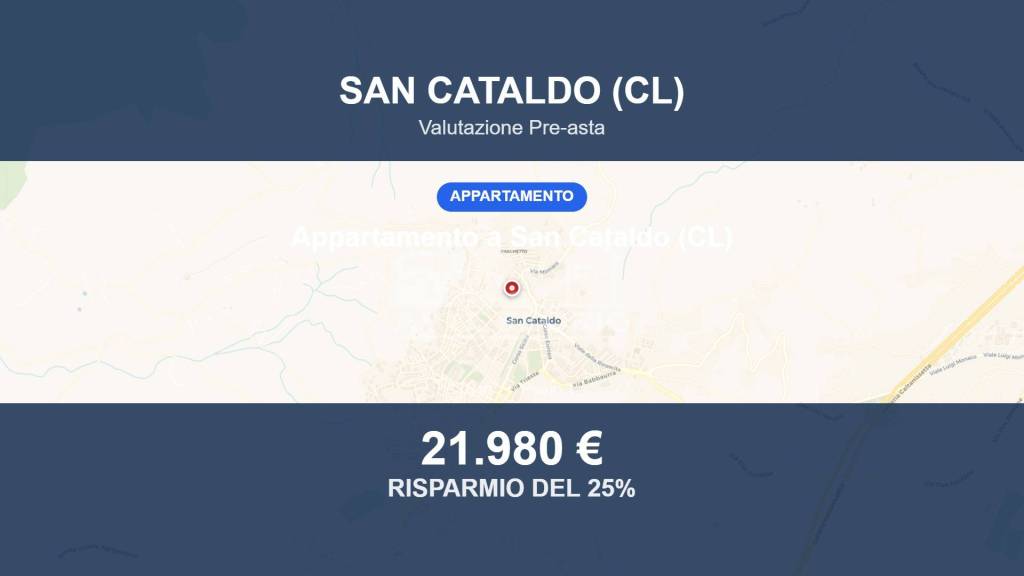 appartamento in vendita a San Cataldo