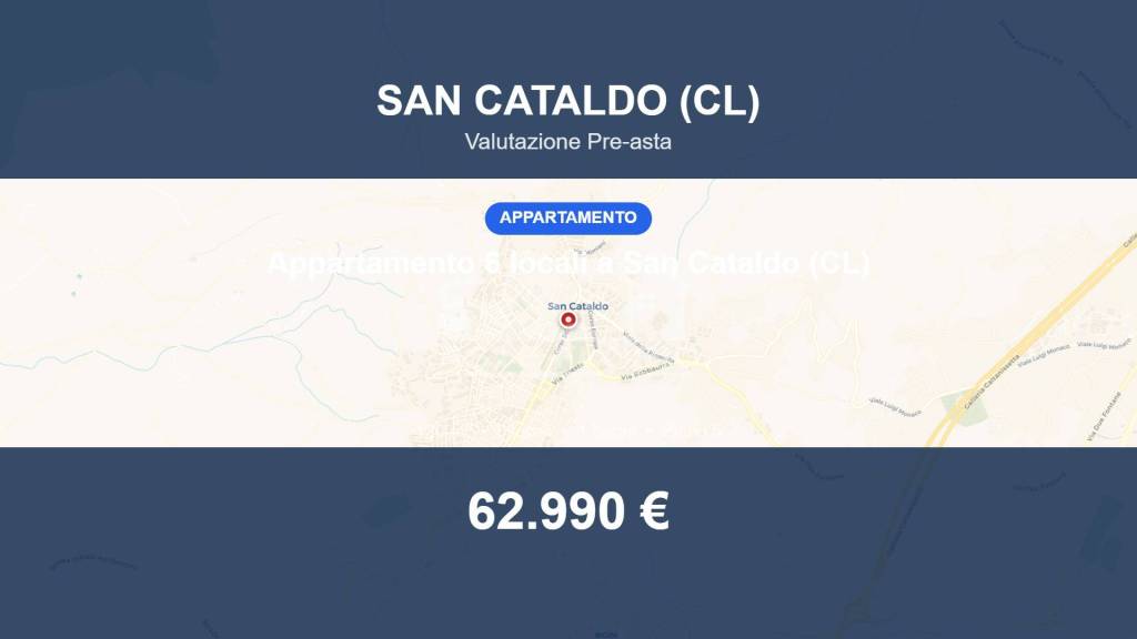 appartamento in vendita a San Cataldo