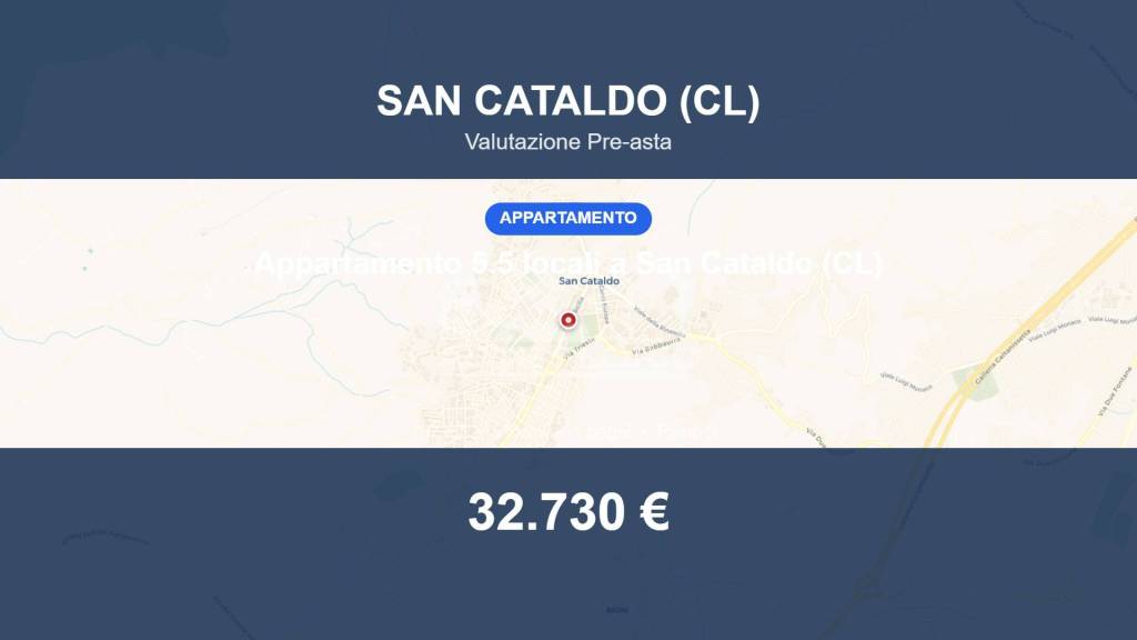 appartamento in vendita a San Cataldo