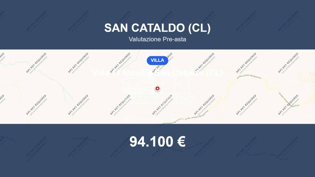 casa indipendente in vendita a San Cataldo