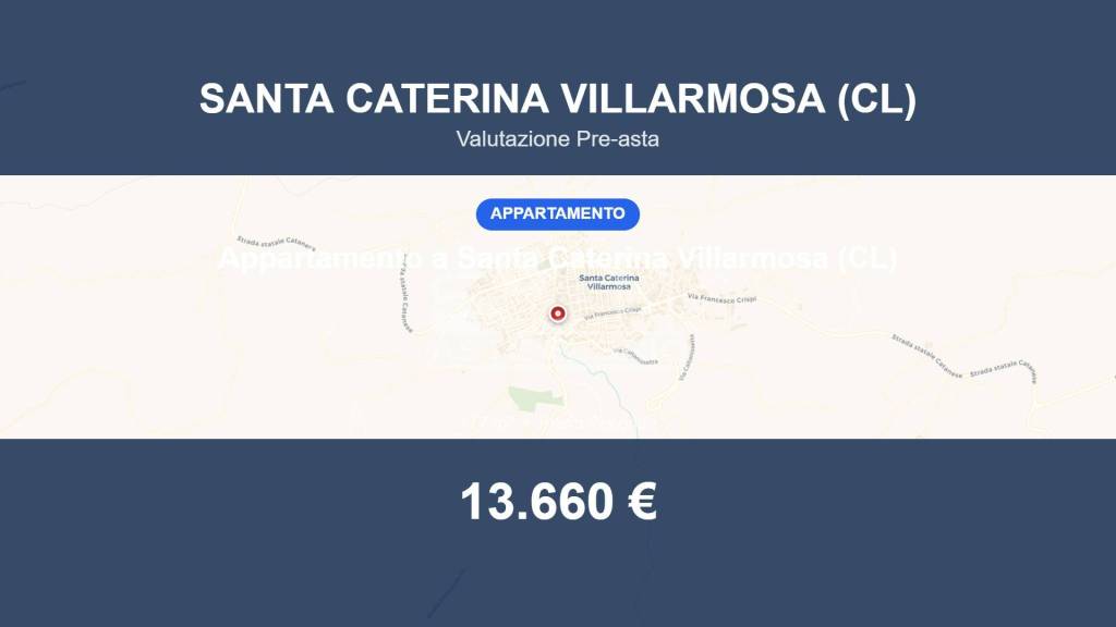 appartamento in vendita a Santa Caterina Villarmosa