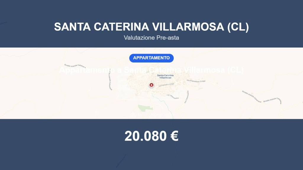 appartamento in vendita a Santa Caterina Villarmosa