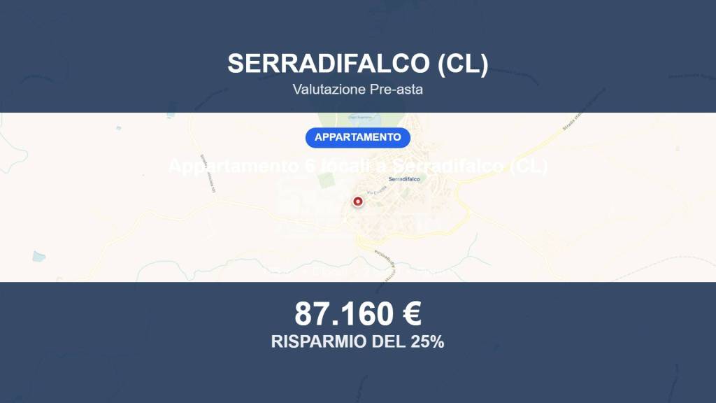 appartamento in vendita a Serradifalco in zona Centro Storico