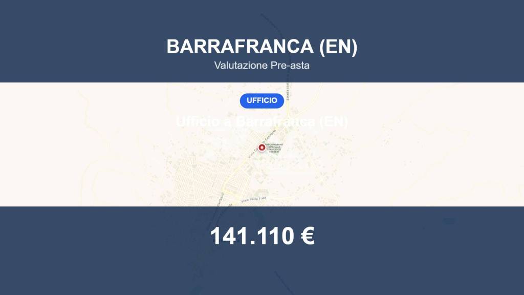 ufficio in vendita a Barrafranca