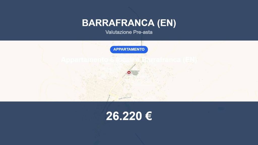 appartamento in vendita a Barrafranca