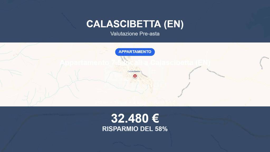 appartamento in vendita a Calascibetta