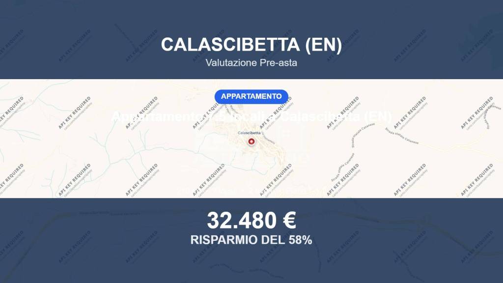 appartamento in vendita a Calascibetta