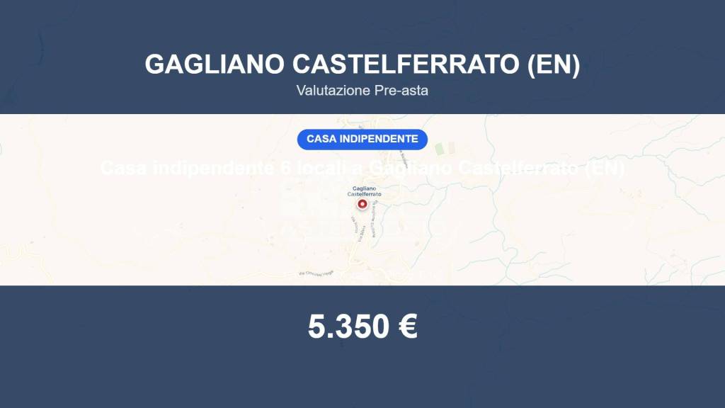 casa indipendente in vendita a Gagliano Castelferrato