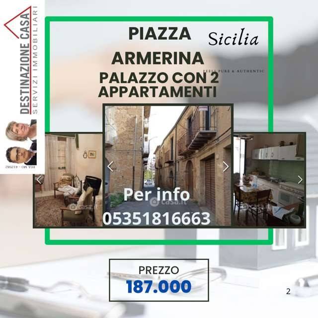intera palazzina in vendita a Piazza Armerina