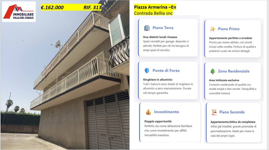 casa indipendente in vendita a Piazza Armerina
