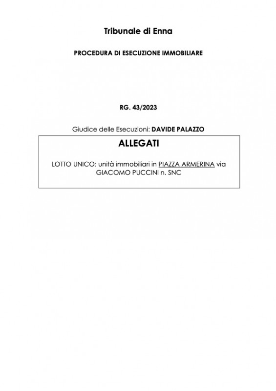 appartamento in vendita a Piazza Armerina