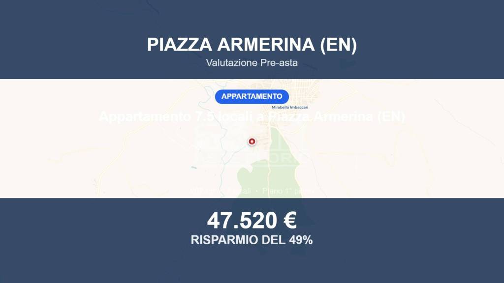 appartamento in vendita a Piazza Armerina in zona Grottacalda
