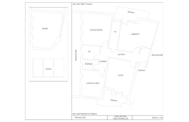 appartamento in vendita a Villarosa