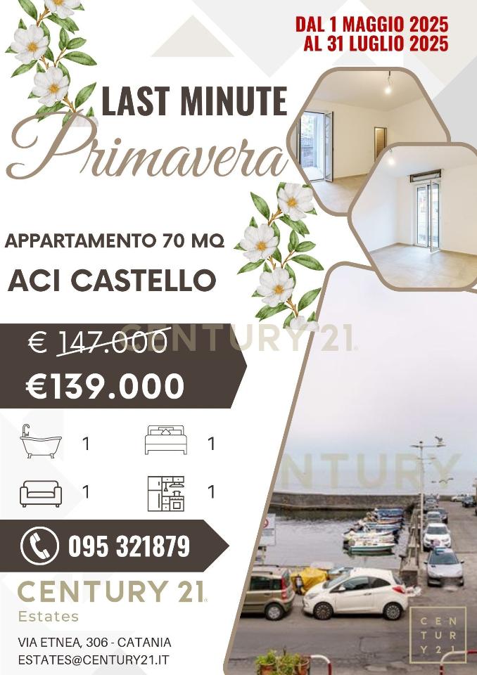 appartamento in vendita ad Aci Castello