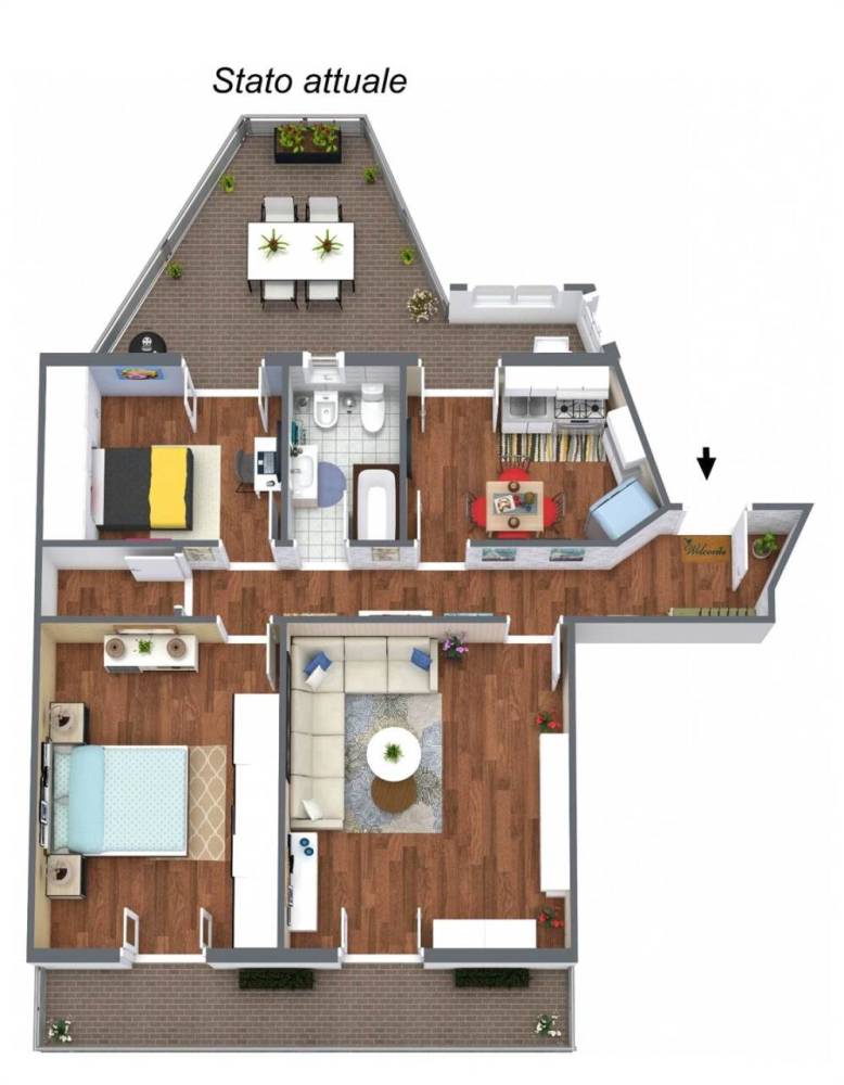 appartamento in vendita ad Aci Castello in zona Ficarazzi