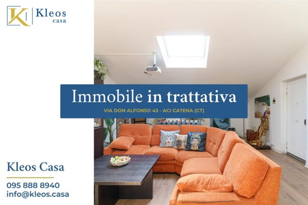 appartamento in vendita ad Aci Catena