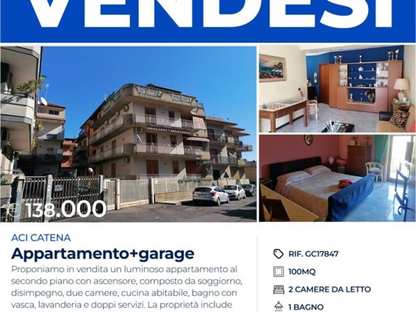 appartamento in vendita ad Aci Catena in zona San Nicolò