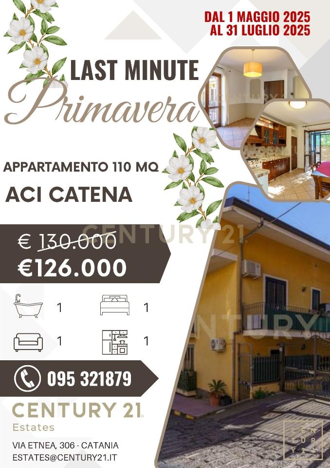 appartamento in vendita ad Aci Catena