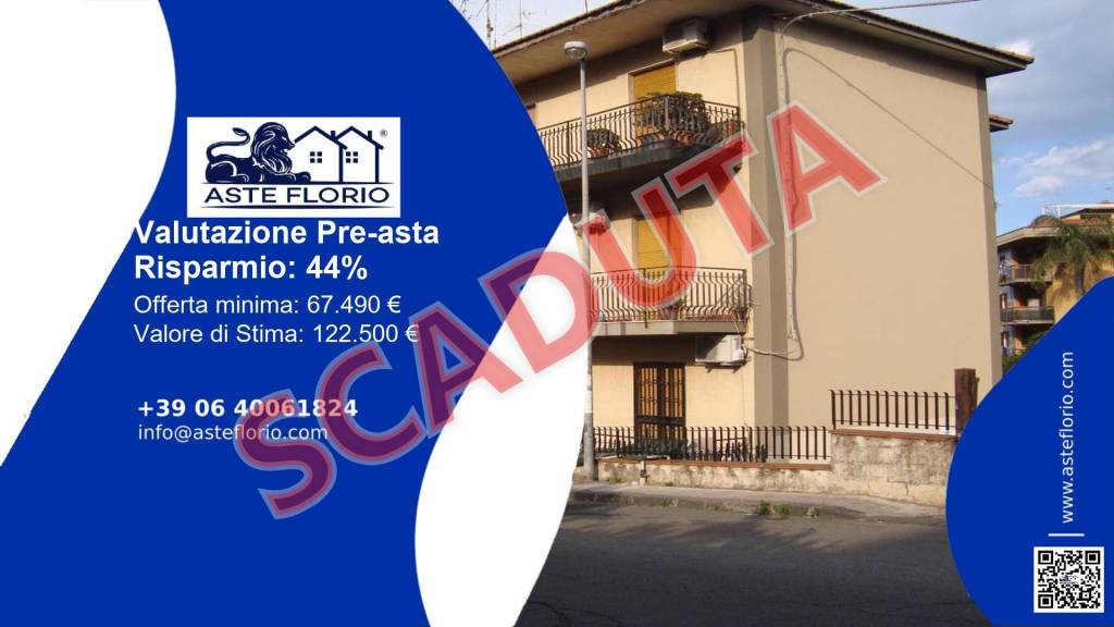 appartamento in vendita ad Aci Catena