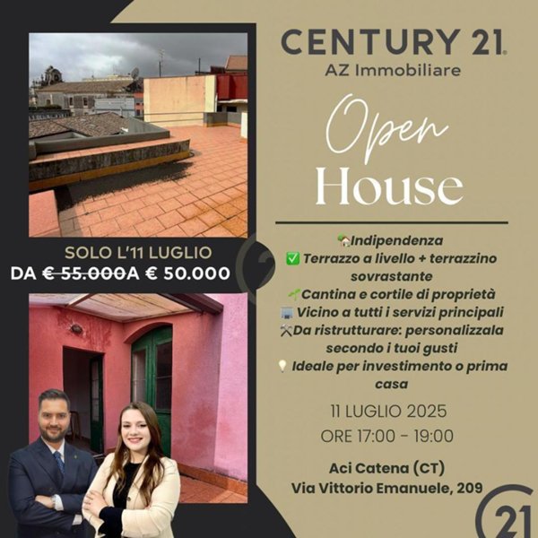 casa indipendente in vendita ad Aci Catena