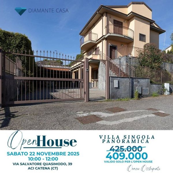 casa indipendente in vendita ad Aci Catena