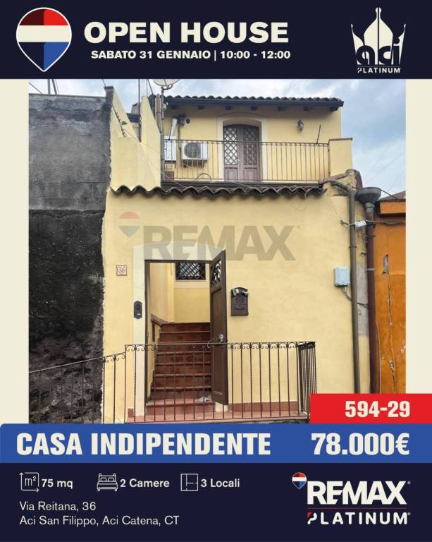 casa indipendente in vendita ad Aci Catena in zona Aci San Filippo