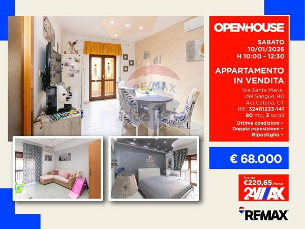 appartamento in vendita ad Aci Catena