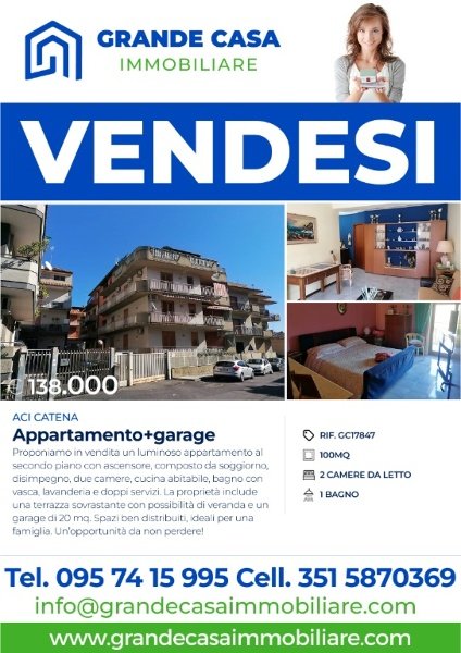 appartamento in vendita ad Aci Catena in zona San Nicolò