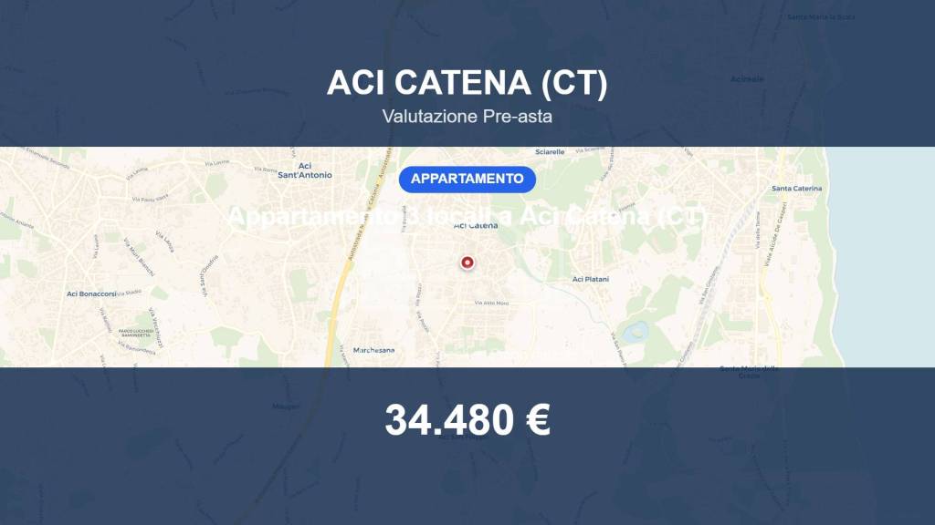 appartamento in vendita ad Aci Catena