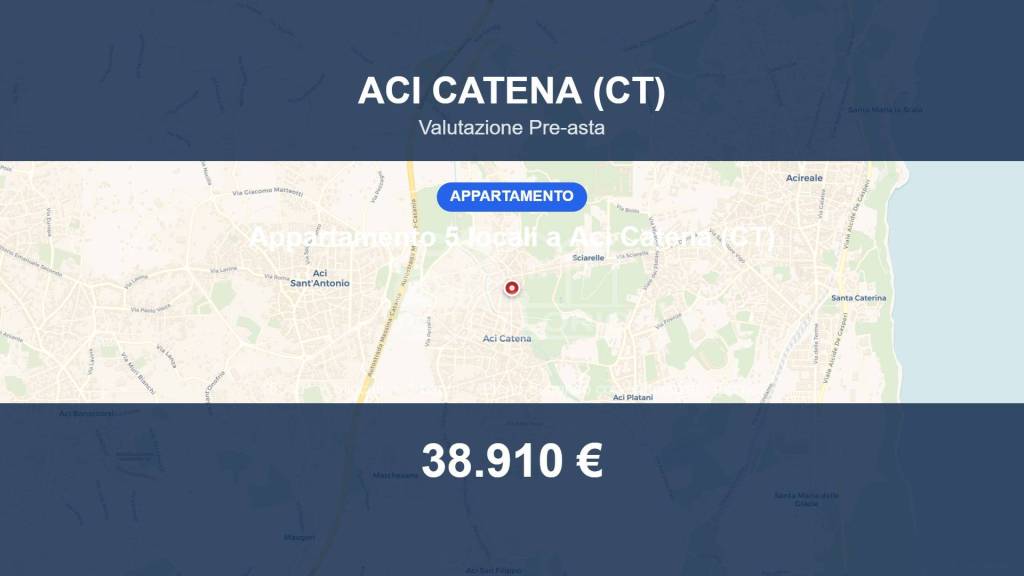 appartamento in vendita ad Aci Catena