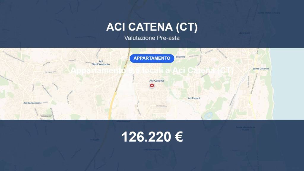 appartamento in vendita ad Aci Catena