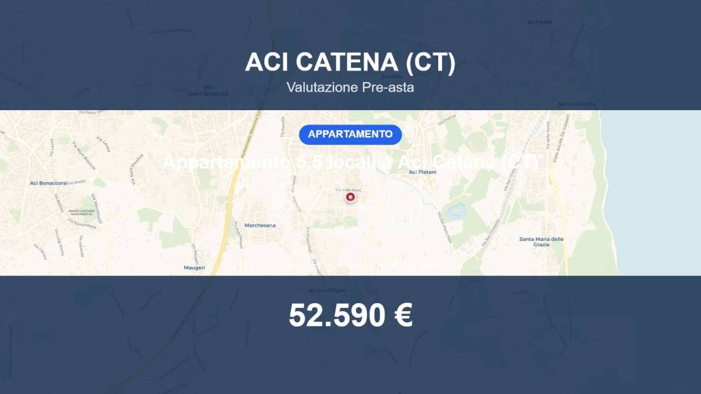 appartamento in vendita ad Aci Catena in zona Aci San Filippo