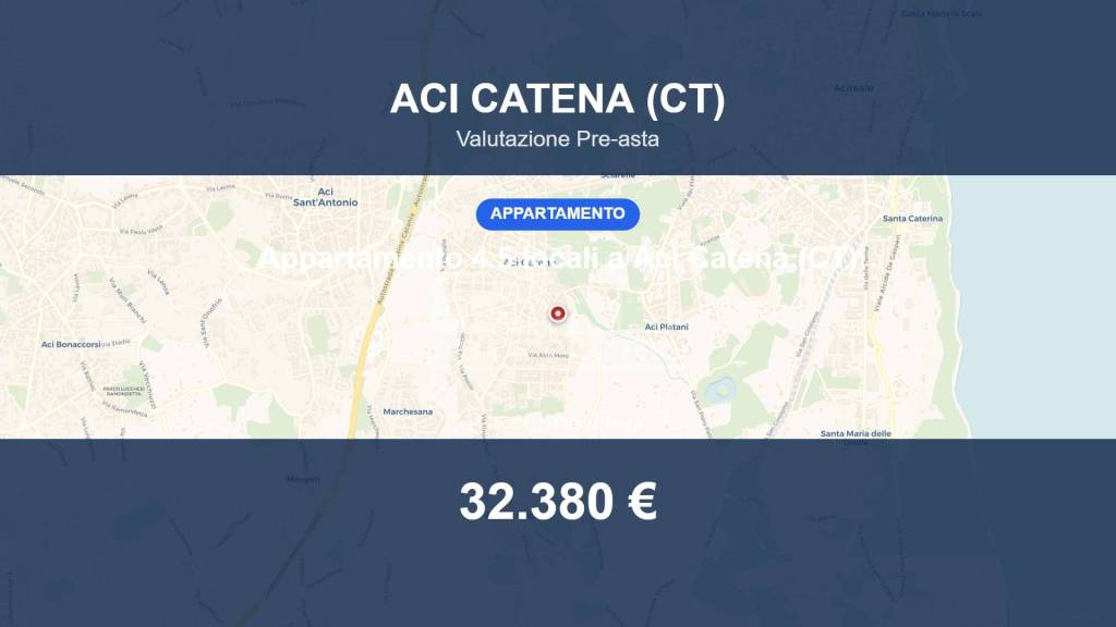 appartamento in vendita ad Aci Catena